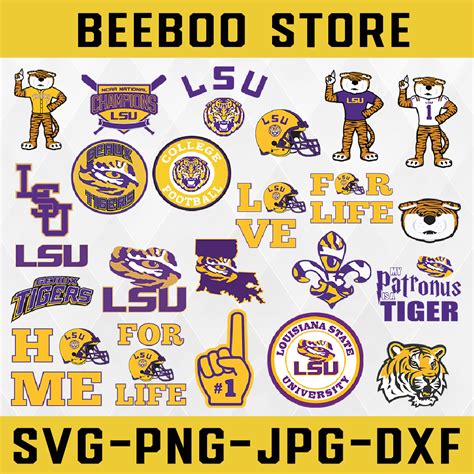 LSU Tigers, LSU Tigers svg, football svg NCAA Sports svg Ins - Inspire Uplift