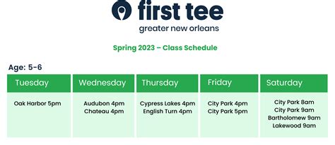 2023 Spring First Tee Greater New Orleans