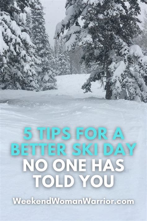 Tips for a Better Ski Day | Ski technique, Best skis, Skiing training