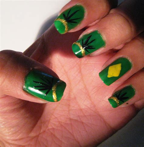 5 Finger Discount: Cute Holiday Nail Art on a budget: How to create Rio ...