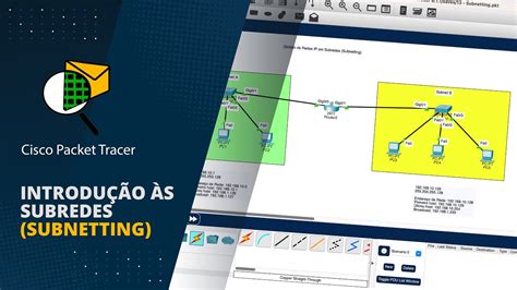 Cisco Packet Tracer Divisão de Redes Subredes Subnetting YouTube