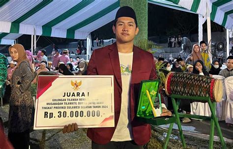 Mahasiswa Ma Had Al Birr Unismuh Raih Juara MTQ Tingkat Provinsi