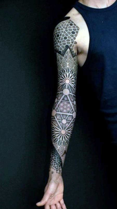 Top 100 Best Sacred Geometry Tattoo Designs For Men