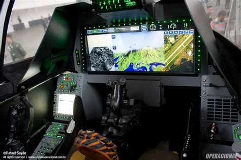 Saab Gripen E Cockpit - Nehru Memorial