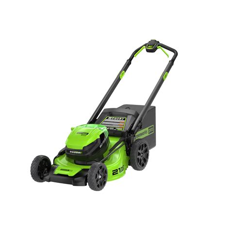 80v 21 Cordless Battery Push Lawn Mower W 40ah Battery And Charger Greenworks Pro