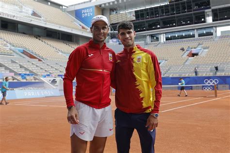 Nadal y Alcaraz por fin juntos en París 2024 Enfoque Noticias