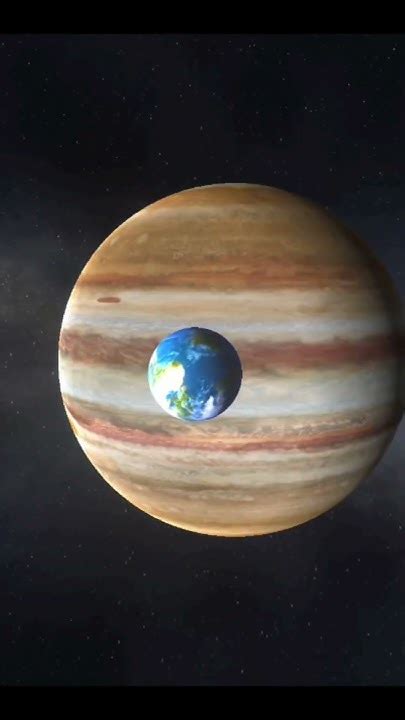 Jupiter Destroy The Earth 🌎 Earth Solarsystem Universe Planet