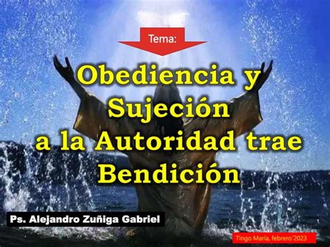 La Autoridad De Dios Pptx