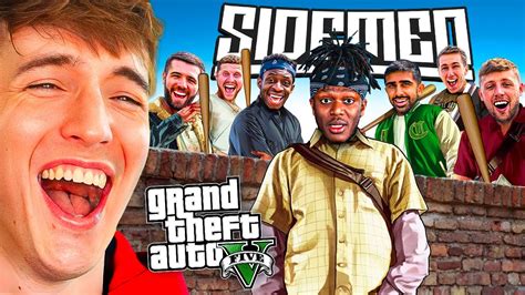 Funniest Sidemen Gta Moments Part Youtube