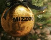 Items similar to Black OR Gold Mizzou SEC Christmas Ornaments on Etsy