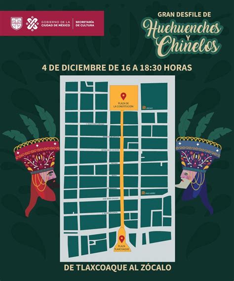 Llegar Al Z Calo Capitalino El Primer Gran Desfile De Huehuenches Y