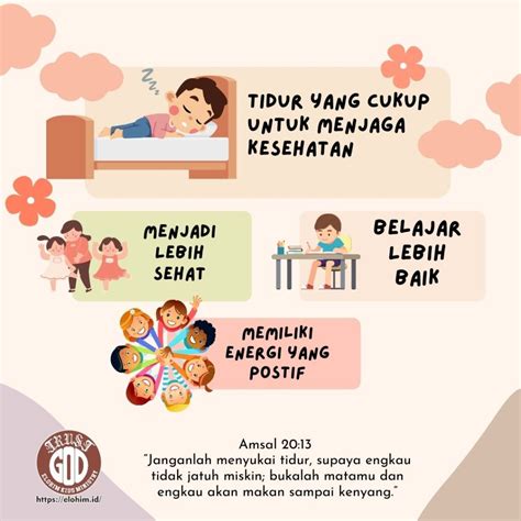 Tidur Yang Cukup Untuk Menjaga Kesehatan” Elohim Ministry