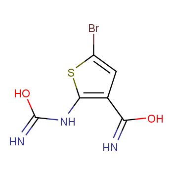 2 Thiophenecarboxamide N 2 3 Aminocarbonyl 4 5 Dimethyl 2 Thienyl