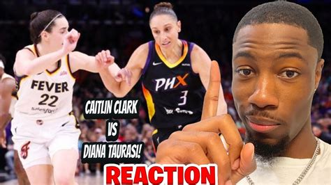 CAITLIN CLARK VS DIANA TAURASI DMillionaire REACTION To Phoenix