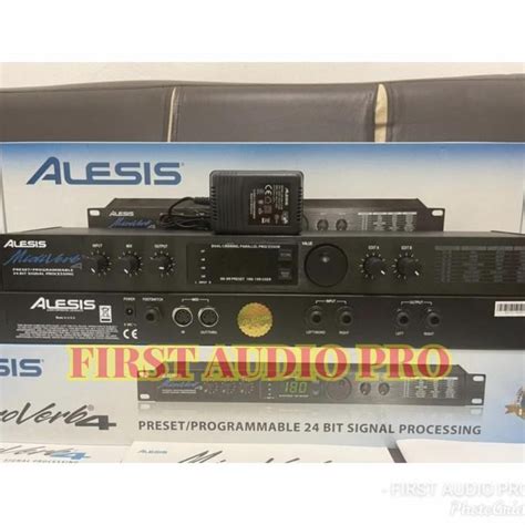 Jual Alesis Microverb 4 Effect Vocal Made In Taiwan Shopee Indonesia