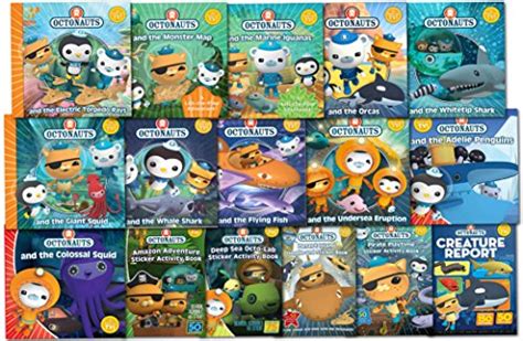 Octonauts Book Collection Set Pack As Seen On Tv The White Tip