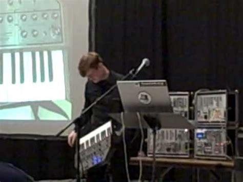 Red Martian At The New Wave Modular Synthesizer Pnw Aes Meeting Part