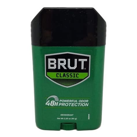 Brut Deodorant Classic Scent 2 25oz Pack Of 3 2 25oz Pack Of 3