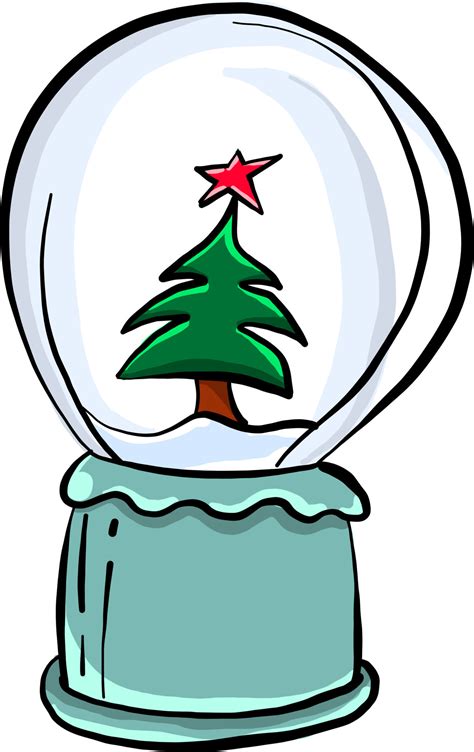 Snowball with tree, illustration, vector on white background. 13815288 Vector Art at Vecteezy