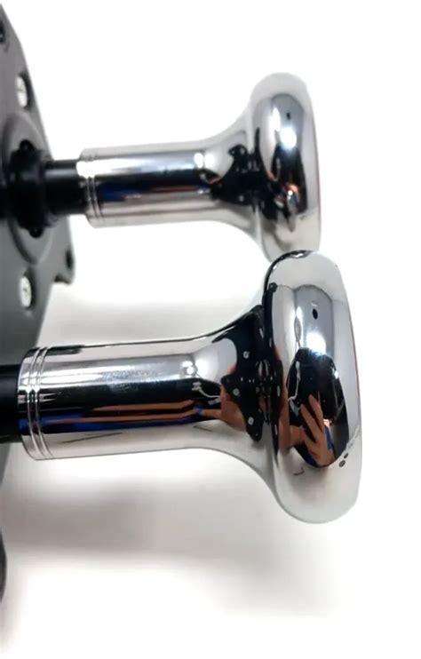 Kenworth Truck White Kw Vintage Style Air Brake Valve Knobs Chrome