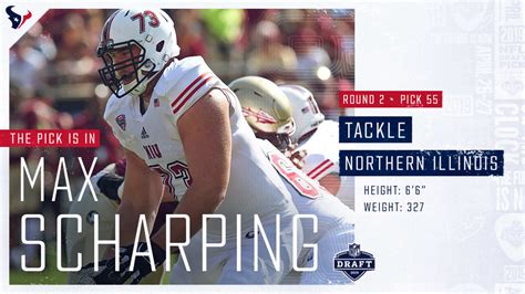 Texans Add Ol Help With Max Scharping In 2nd Round