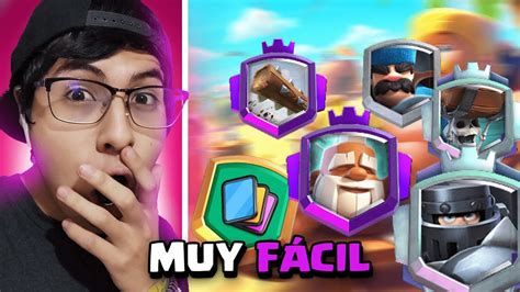 CÓmo Conseguir Muchas MaestrÍas Seguidas En Clash Royale Youtube