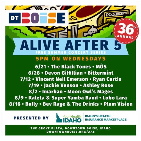 The Record Exchange On Twitter Lineup For The 36th Annual Alive After