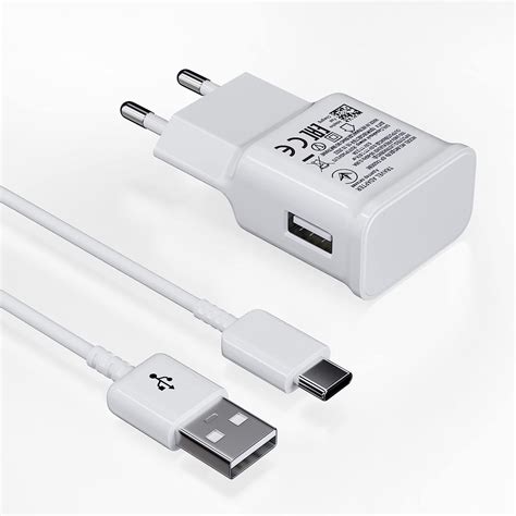 Chargeur USB avec Câble de Charge USB Type C pour Samsung Galaxy S8 S8