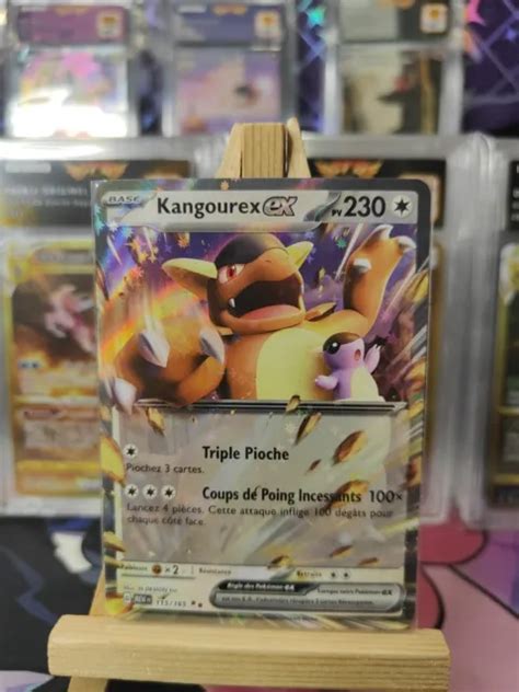 CARTE POKÉMON KANGOUREX EX 115 165 MEW Ecarlate Violet Pokémon 151 FR