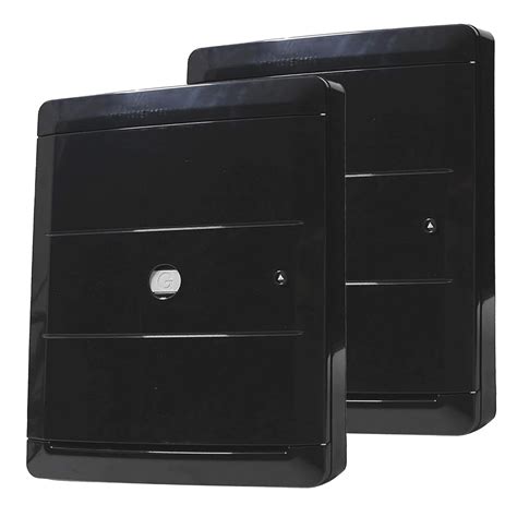 Pair Gas And Electric Meter Box Covers Weather Resistant Overboxes