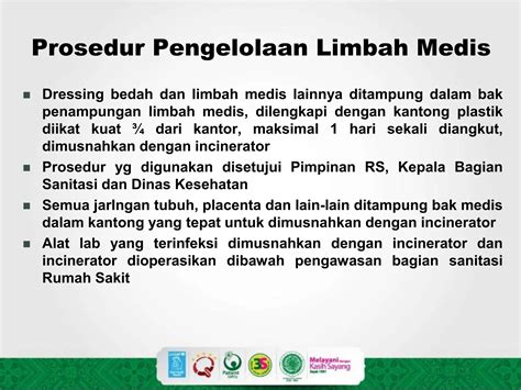 Pengelolaan Limbah Medis Di Rumah Sakit Pptx