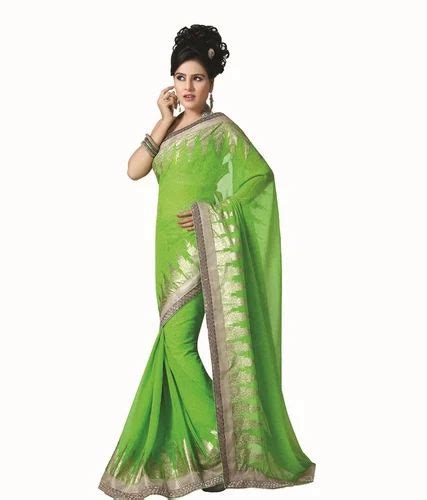 Dyed Printed Saree At Best Price In Surat By Ganpati Textiles ID