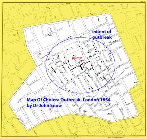 Discovering The Truth With John Snow Cholera Map - 2023 Calendar Printable