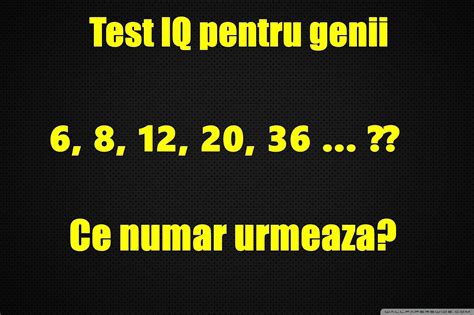 Test Iq Pentru Genii Doar La Sut Dintre Oameni G Sesc R Spunsul Corect