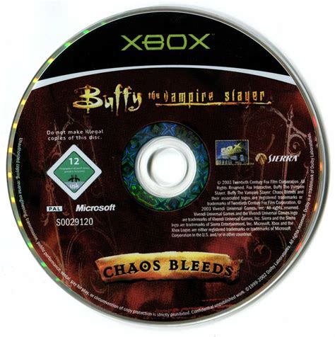 Buffy The Vampire Slayer Chaos Bleeds 2003 Xbox Box Cover Art