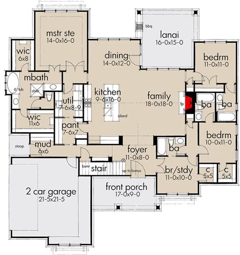 New American House Plans - Small Modern Apartment