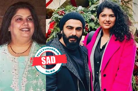 Sad Arjun Kapoor Gets Teary Eyed As Sister Anshula Gives A Touching