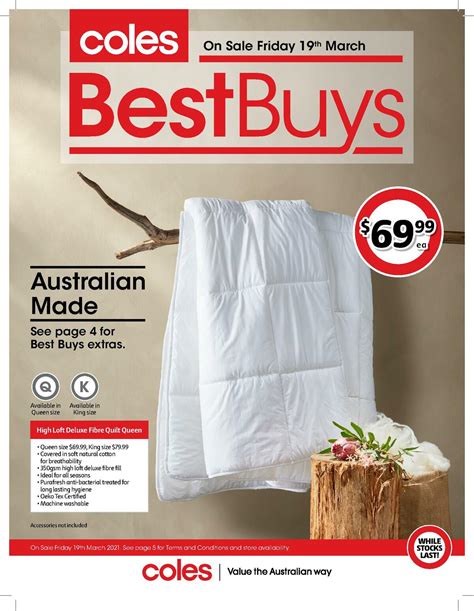 Coles Best Buys Catalogues & Specials from 19 March