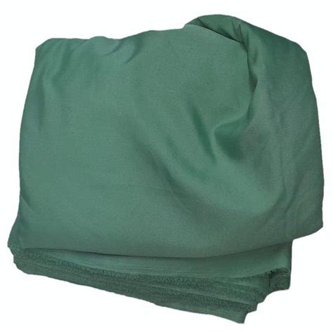 Gsm Green Butter Crepe Plain Fabric At Rs Meter Mumbai Id