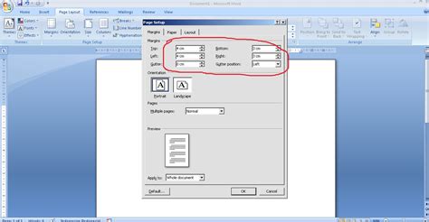 Ukuran Margin Membuat Surat Resmi Sekolah - IMAGESEE