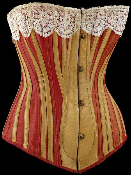 Corset 1883 The Victoria And Albert Museum “in The Early 1870s As The Crinoline Was Replaced By