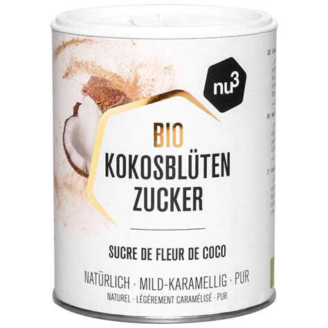 Nu Bio Kokosbl Tenzucker G Shop Apotheke