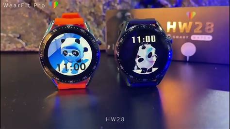 Reloj Inteligente HW28 Llamada Bluetooth NFC Deportes Monitor Salud