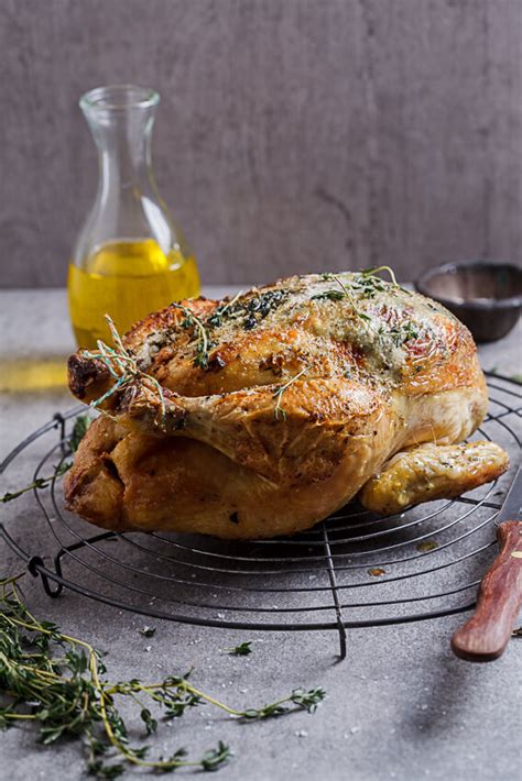 Spinach And Feta Stuffed Roast Chicken Simply Delicious