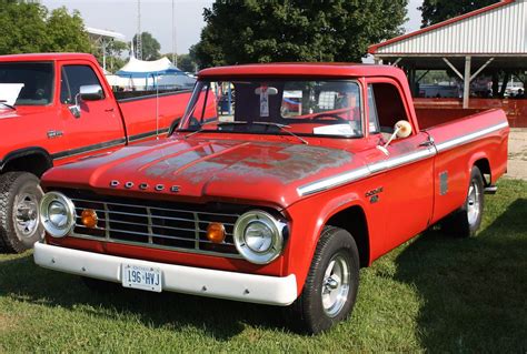 1966 Dodge D100 Sweptline Pickup Richard Spiegelman Flickr