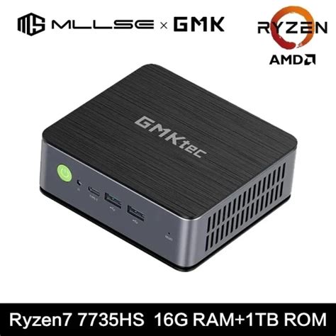 Gmktec K2 Mini Pc Amd Ryzen 7 7735hs 16g Ram 1tb Ssd Window 11 Pro Bt5 2 Wifi6 348 30