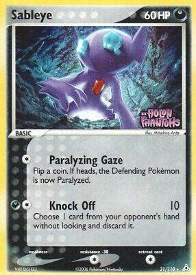 Sableye Reverse Holo 31 Prices Pokemon Holon Phantoms Pokemon Cards