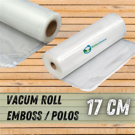 Jual Plastik Vacum Vacuum Vakum Polos Emboss Embossed Roll Cm