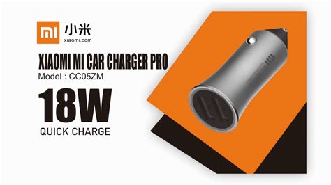 Xiaomi Mi Car Charger Pro Charger Mobil 18w Fast Charging Youtube