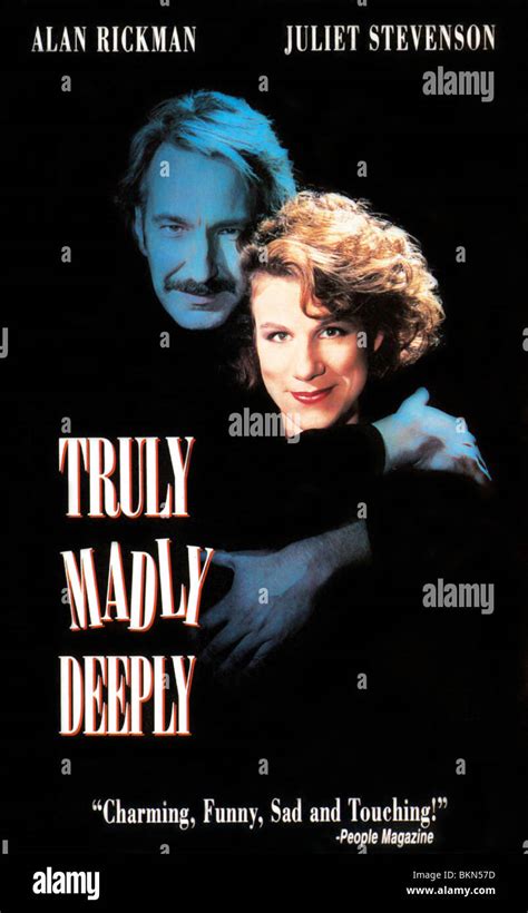 Truly Madly Deeply 1990 Poster Anthony Minghella Dir Tmd 010 Vs